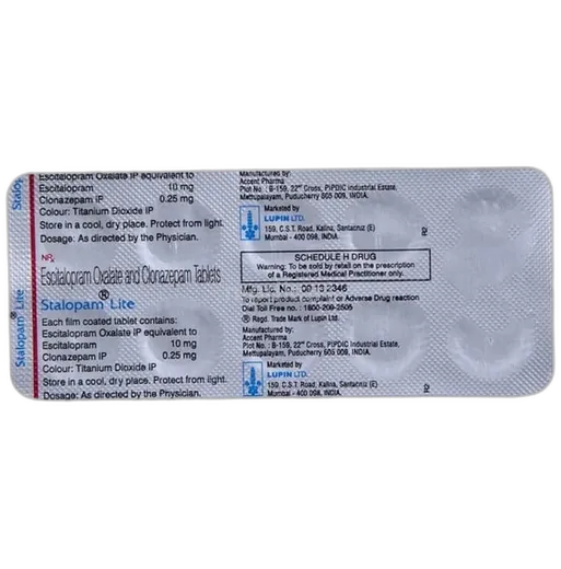 stalopam lite tablet 10's